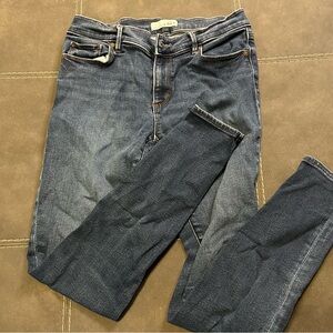 LOFT Classic Indigo Skinny Jeans